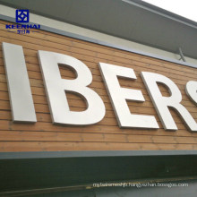 Outdoor 3D Advertising Stainless Steel Sign Letters
